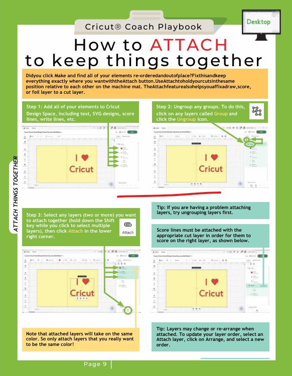 Cricut Bible ebook sample page 3